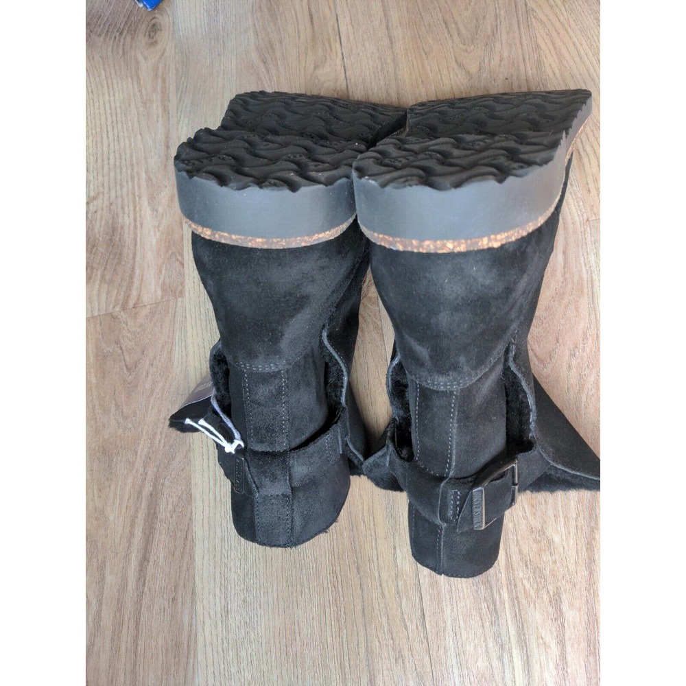 Birkenstock Uppsala Shearling Pull On Boots Black - Picture 10 of 11